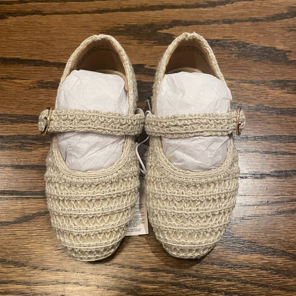 BNWT | Baby/Toddler Crochet Mary Jane Shoes